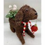 Cute Dog with Bauble