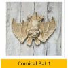 Comical Bat 1 Wall Plaque 24cm x 32cm