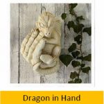 Dragon In Hand Wall Ornament 26cm x 16cm