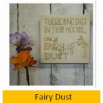 Fairy Dust Wall Plaque 15cm x 15cm