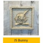 JS Bunny Wall Plaque 23cm x 23cm
