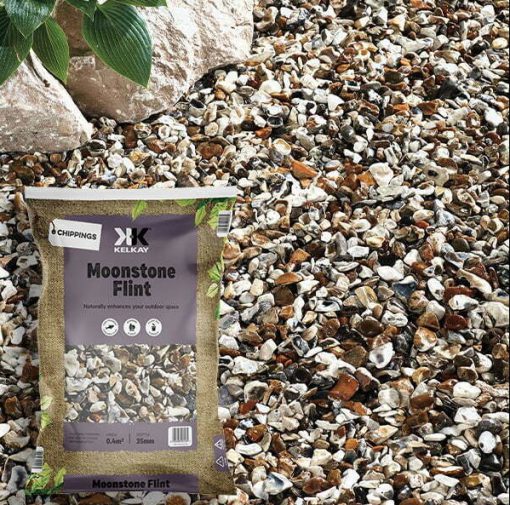 Moonstone Flint Chippings
