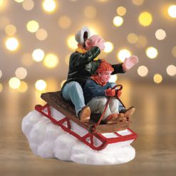 Sledding with gramps