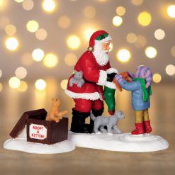 Santa and kittens