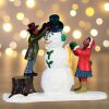 Dressing Mr Snowman