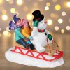 Sledding with frosty