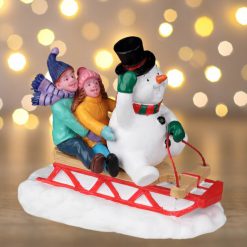 Sledding with frosty