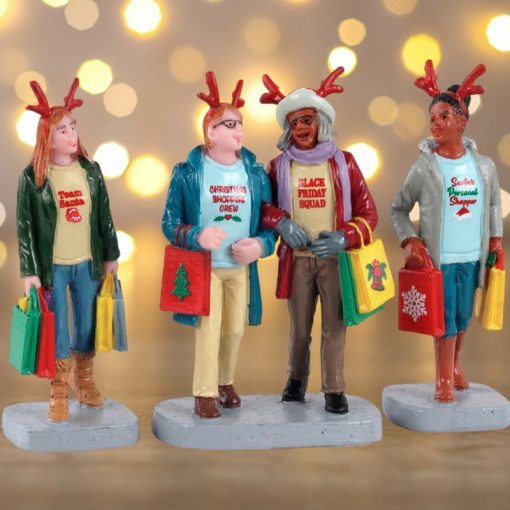 Girls christmas shopping trip
