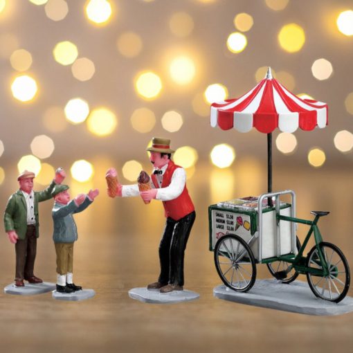 Lemax Gelato cart
