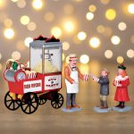 Lemax Popcorn seller