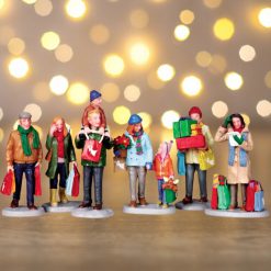 Lemax Holiday Shoppers set of 6