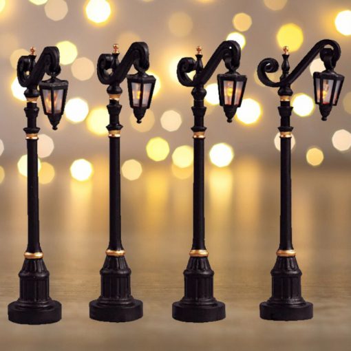 Lemax Colonial street lamp