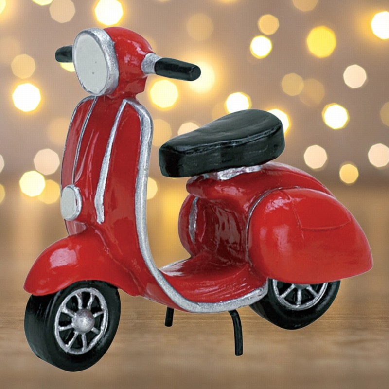 Lemax Red Moped
