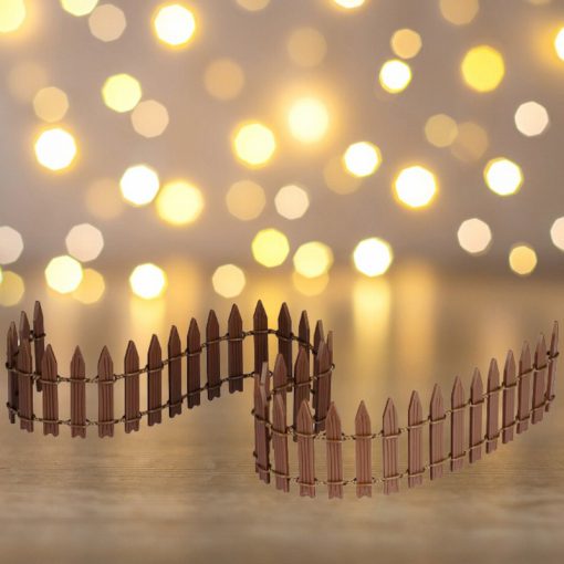 Lemax Wired wooden fence
