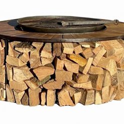 Alternative view of Kadai Firebowl Table
