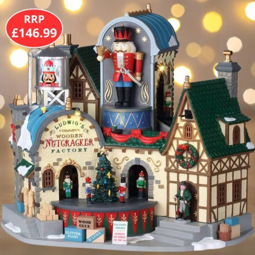 Lemax Ludwig's Wooden Nutcracker Factory