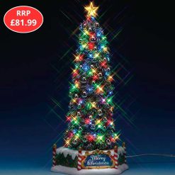 Lemax Majestic Christmas Tree battery operated