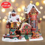 Lemax Elf made toy factory