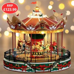 Lemax Santa carousel
