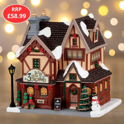 Lemax The 3 Crowns Inn