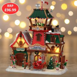 Lemax North Pole Control Tower