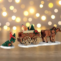 Lemax Christmas Tree Wagon