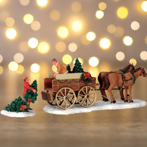Lemax Christmas Tree Wagon