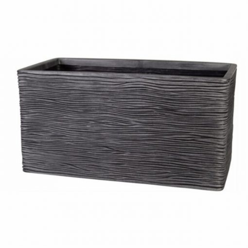Amalfi Plastic Trough Pewter