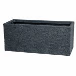 Plastic Slate Trough in Ash