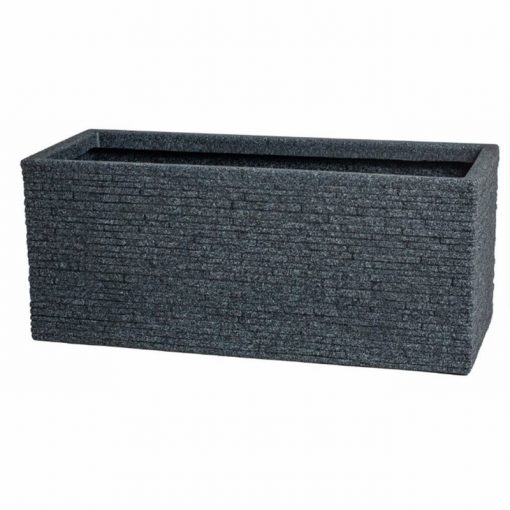 Plastic Slate Trough in Ash