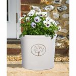 38cm Cotswold Cylinder Off White