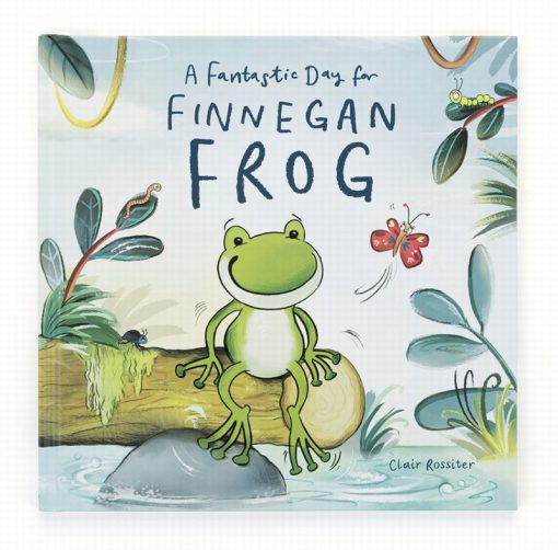 Jellycat- A Fantastic Day For Finnegan Frog Book