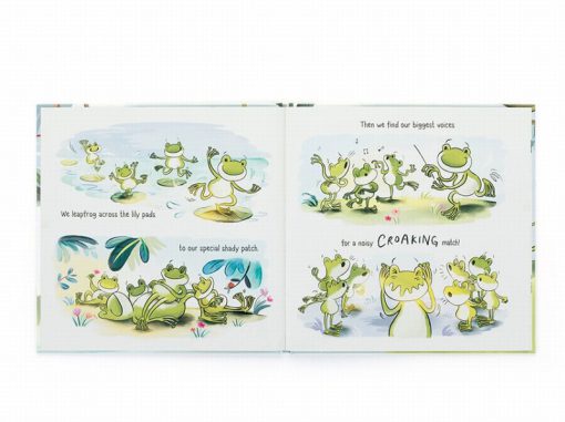 Jellycat- A Fantastic Day For Finnegan Frog Book - Image 2