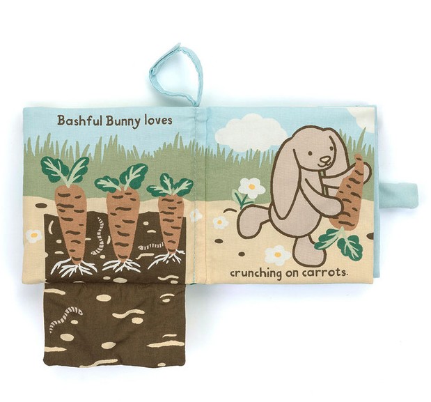 Jelly Cat Fabric Book - Bashful Puppy Loves You main image 1