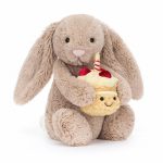 Jellycat- Bashful Beige Bunny Birthday
