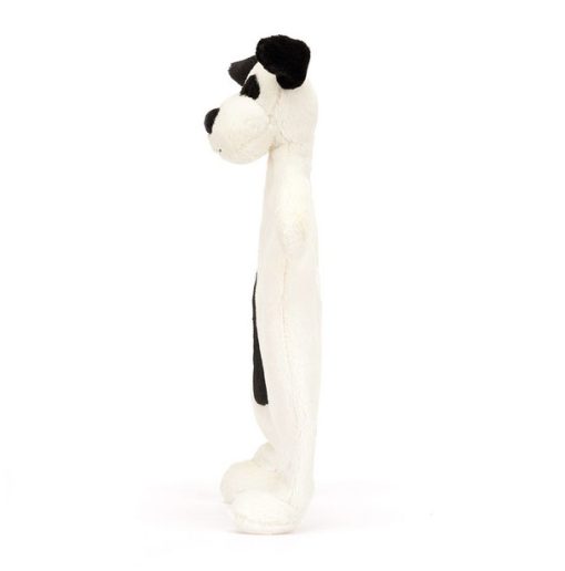 Jellycat- Bashful Black and Cream Puppy Comforter - Image 2