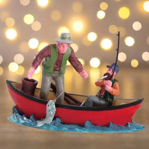 Lemax- Canoe Catch