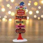 Lemax- Carnival Welcome Sign