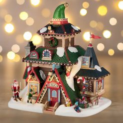 Lemax- Elwood's Elf Lodge