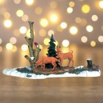Lemax- Feeding Deer