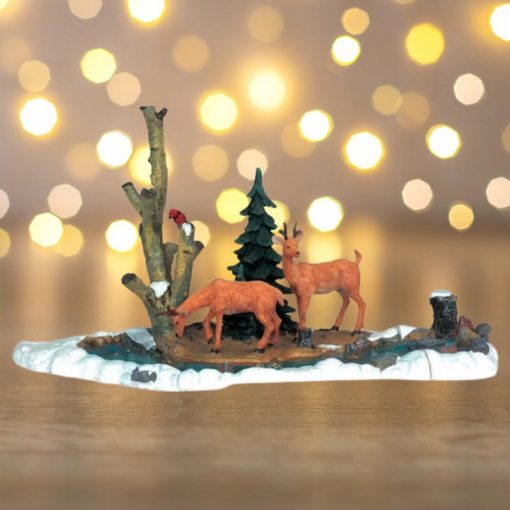 Lemax- Feeding Deer