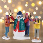 Lemax- Snowman selfie