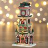 Lemax- The Village Square Clock Tower