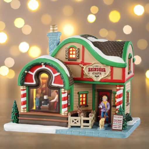 Lemax- The reindeer cafe