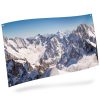 My Village -  Mountain Peaks cloth background