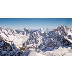 Alternative view of My Village -  Mountain Peaks cloth background