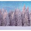 My Village - Cloth background Snow Forest