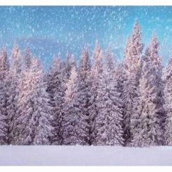 My Village - Cloth background Snow Forest