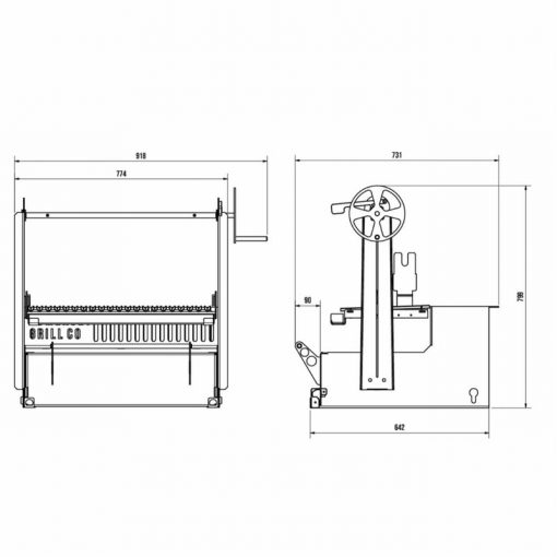 Somerset Grill Co - Asado Gunmetal Grill - Image 4