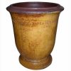 Errington Reay Courtyard Urn Old Leather S!